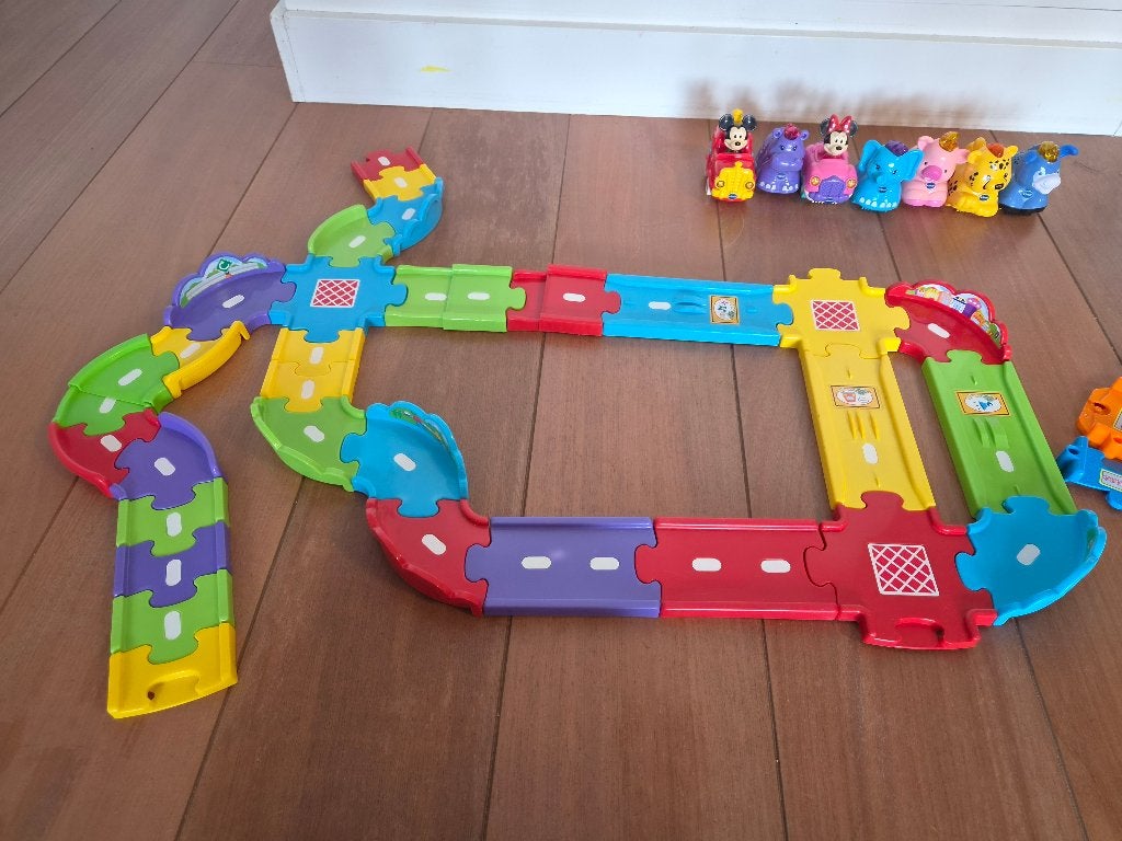 Set Vtech Toet Toet auto's en Zoef Zoef dieren, Ophalen, Gebruikt, 2 tot 4 jaar