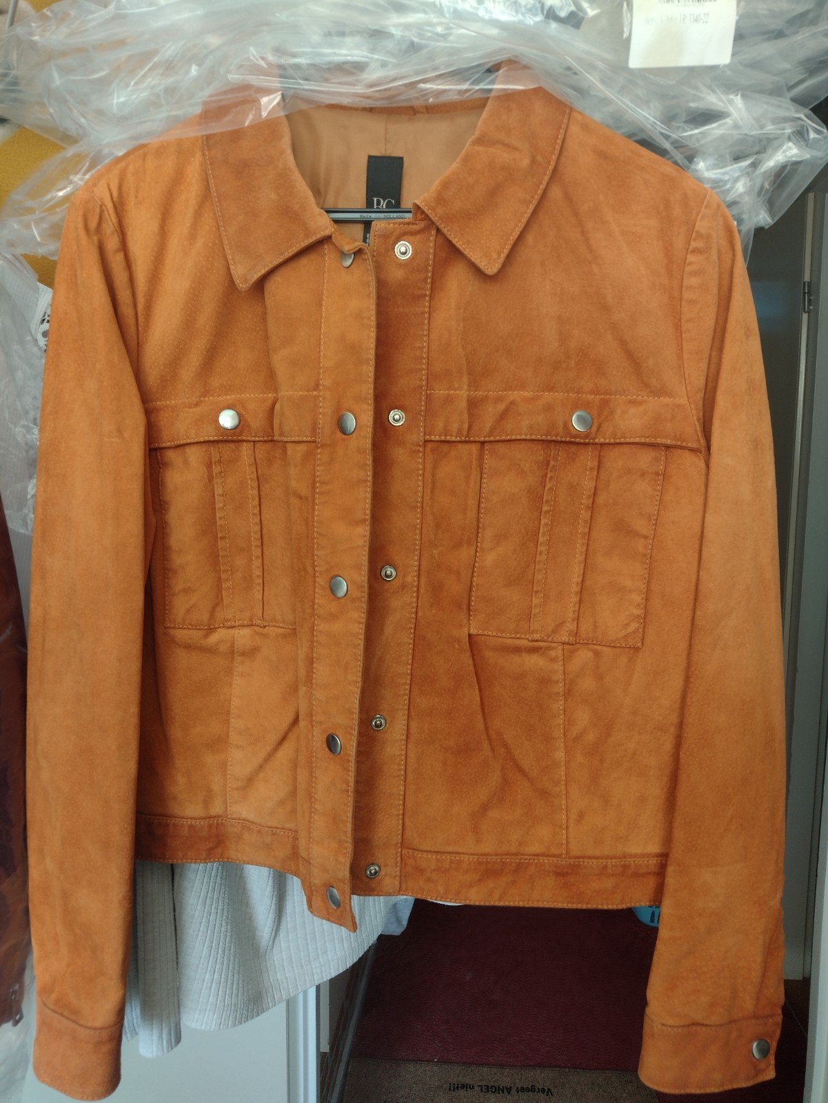 2 lederen jacks, Ophalen of Verzenden, Zo goed als nieuw, Maat 46/48 (XL) of groter, Rood