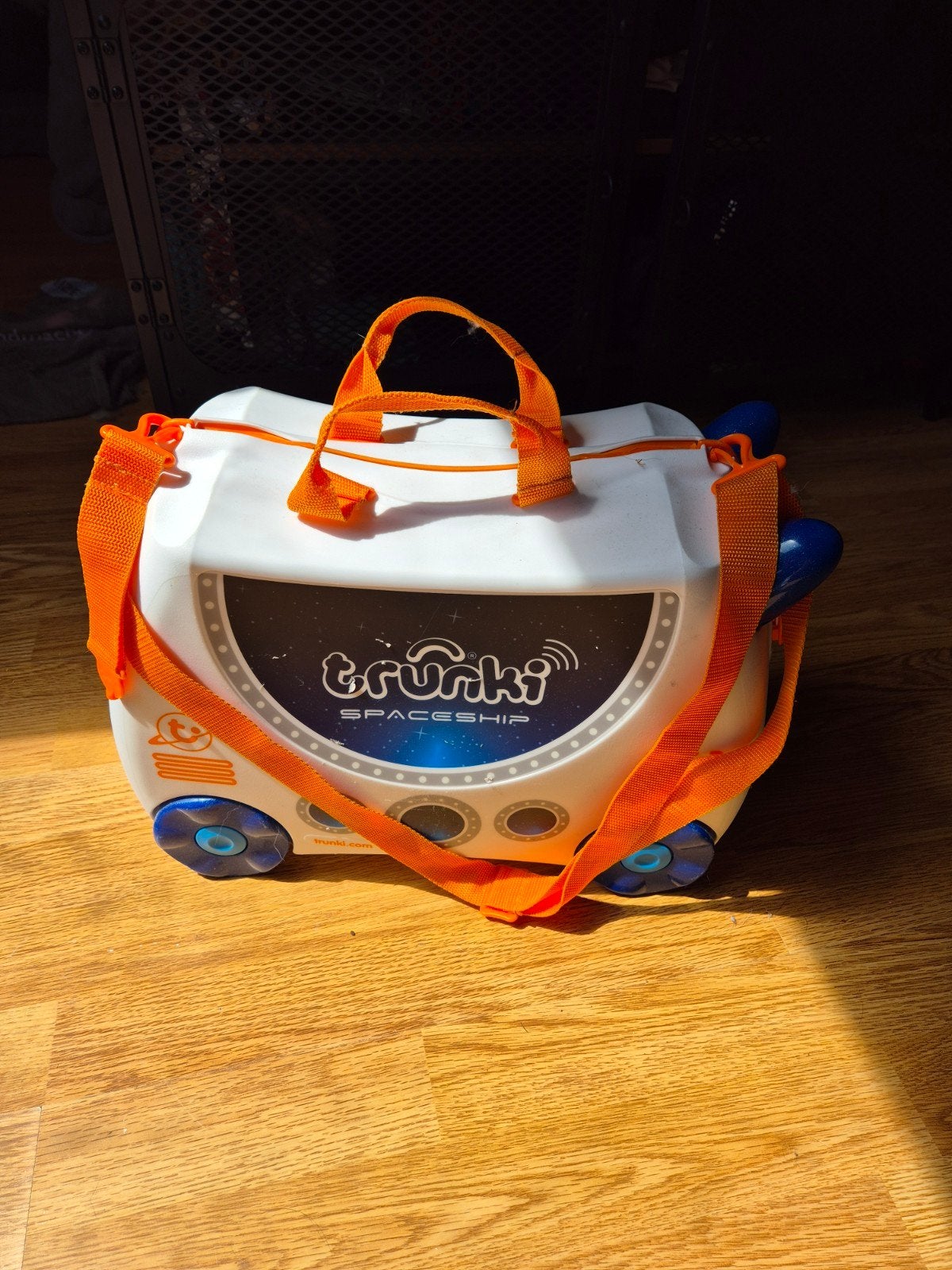 Trunki Spaceship Koffer - Ideaal voor jonge reizigers, Ophalen of Verzenden, Gebruikt