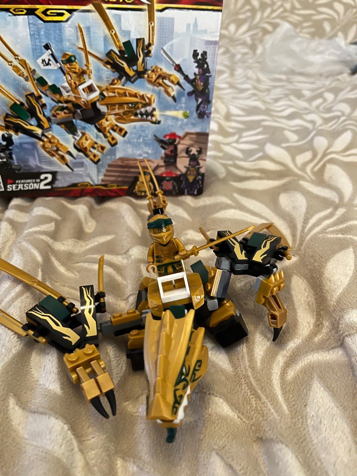 Lego Ninjago set 70666 The Golden Dragon, Kinderen en Baby's, Speelgoed | Duplo en Lego, Lego, Ophalen of Verzenden, Zo goed als nieuw