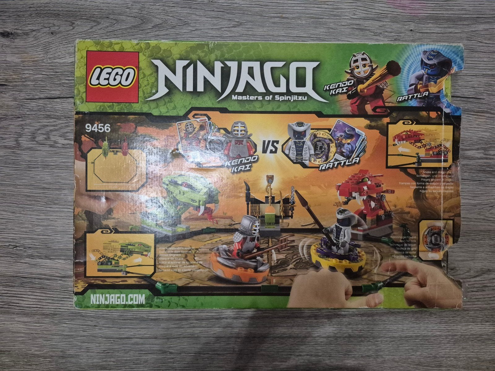LEGO Ninjago - set 9456, Ophalen, Lego, Zo goed als nieuw, Compleet