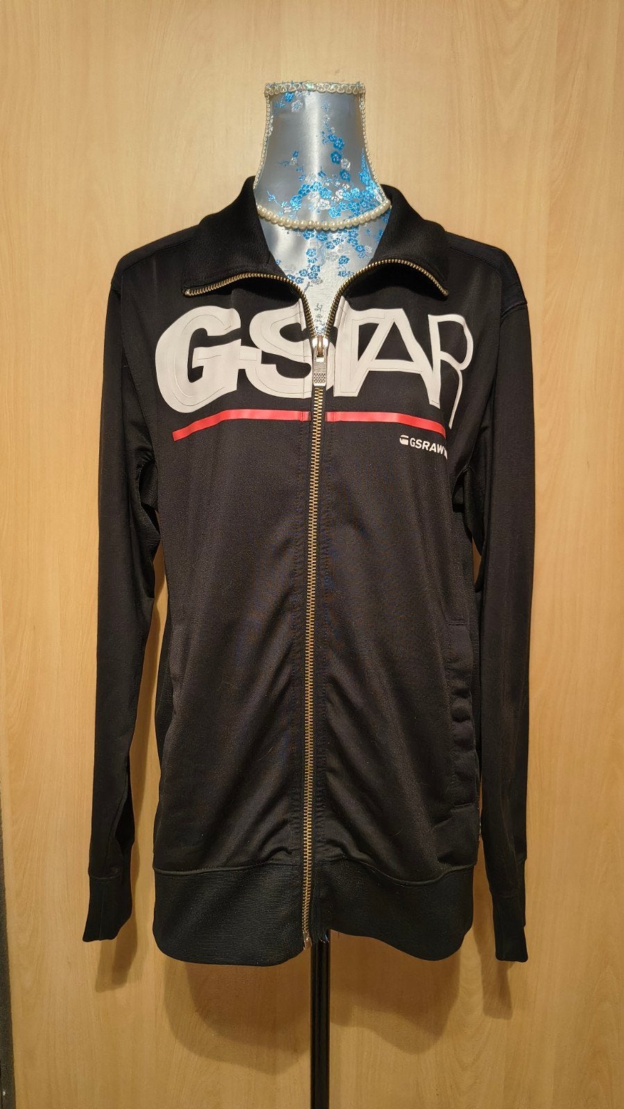 G-Star RAW Track Jacket Zwart - Maat XL, Ophalen of Verzenden, Gedragen, G-Star RAW