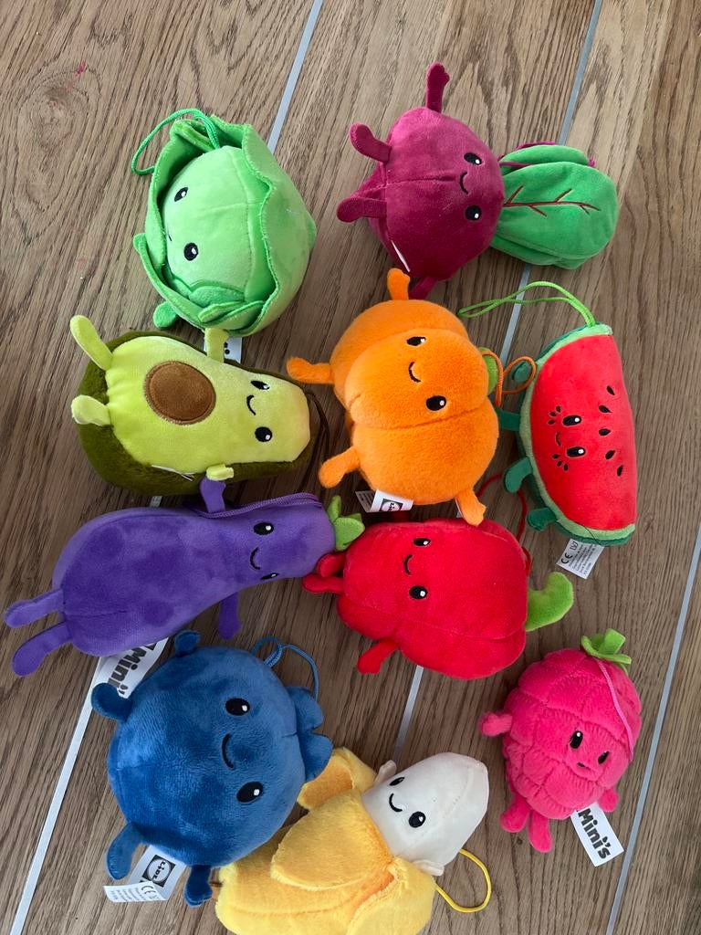 Lidl Mini's Knuffels - Complete Set, Kinderen en Baby's, Overige typen, Ophalen of Verzenden, Meerkleurig, Klein (minder dan 20 cm)