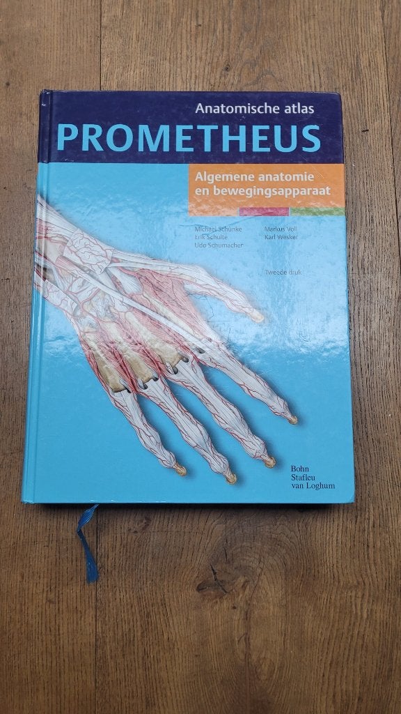 Anatomische atlas Prometheus, Ophalen of Verzenden, Beta, Zo goed als nieuw, HBO