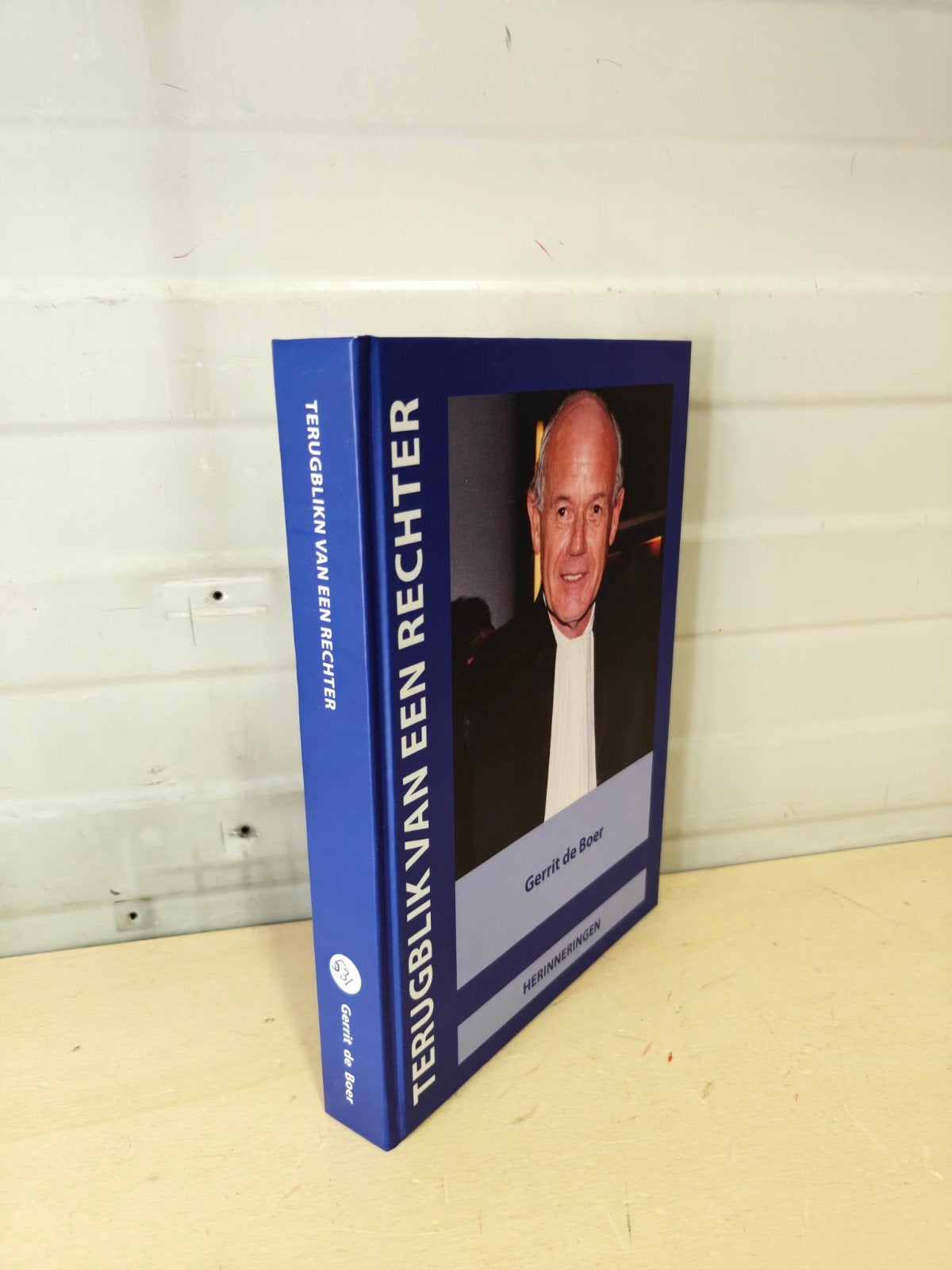 Nr. 531 Terugblik van een Rechter Gerrit de Boer, Ophalen of Verzenden, Gerrit de Boer, Politiek, Zo goed als nieuw