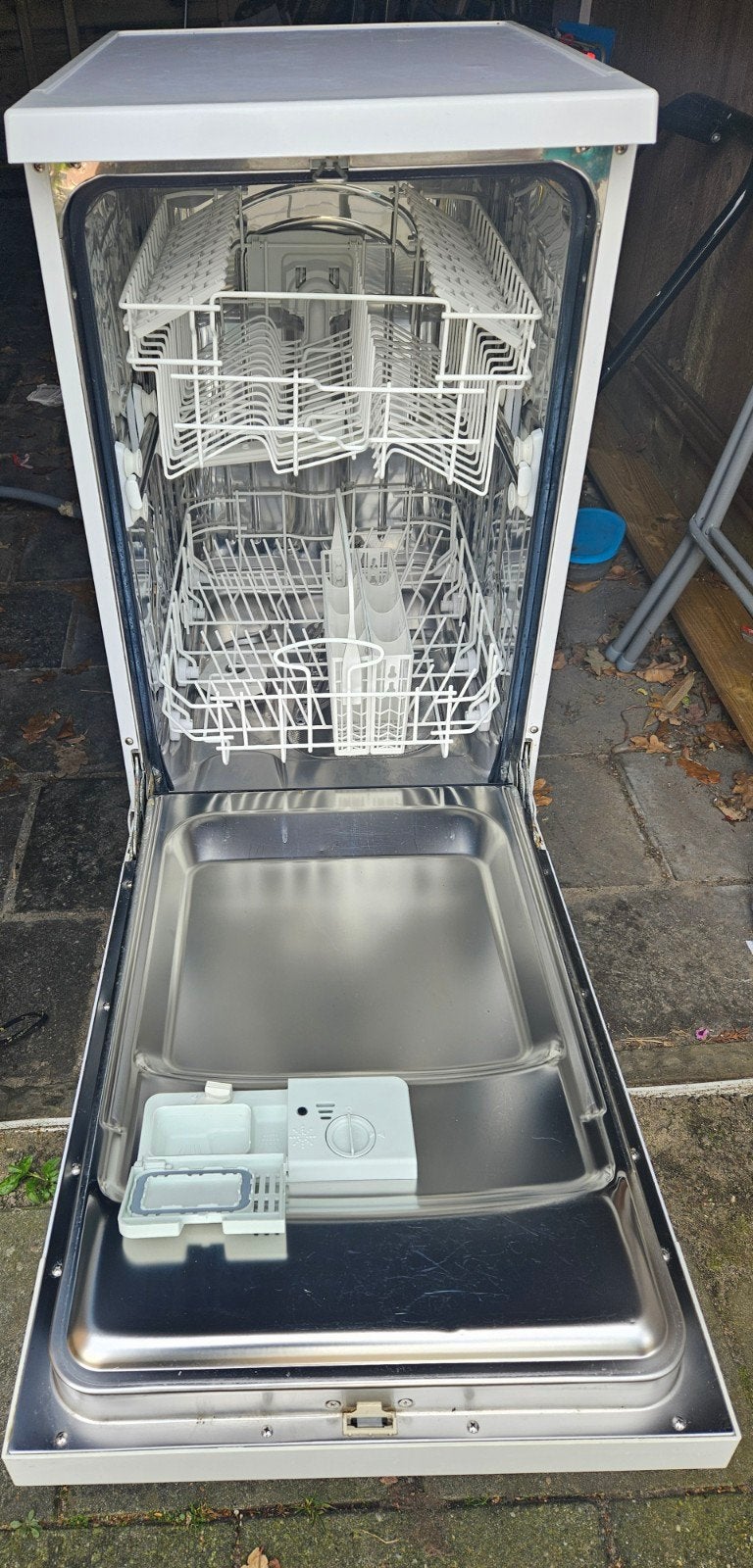 Whirlpool vaatwasser, Ophalen, Gebruikt, Tussenbouw, Minder dan 85 cm