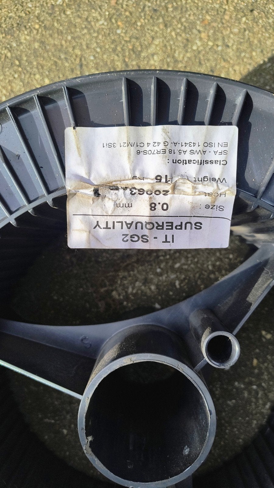 Lasdraad MIG/MAG 0.8mm - SuperQuality IT-SG2, Ophalen, Zo goed als nieuw, Co2