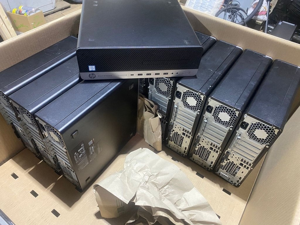 Partij (29x) HP EliteDesk 800 G3 SFF CORE I5-6500,8GB,500GB, Computers en Software, Desktop Pc's, Ophalen, Hp, Gebruikt, 2 tot 3 Ghz