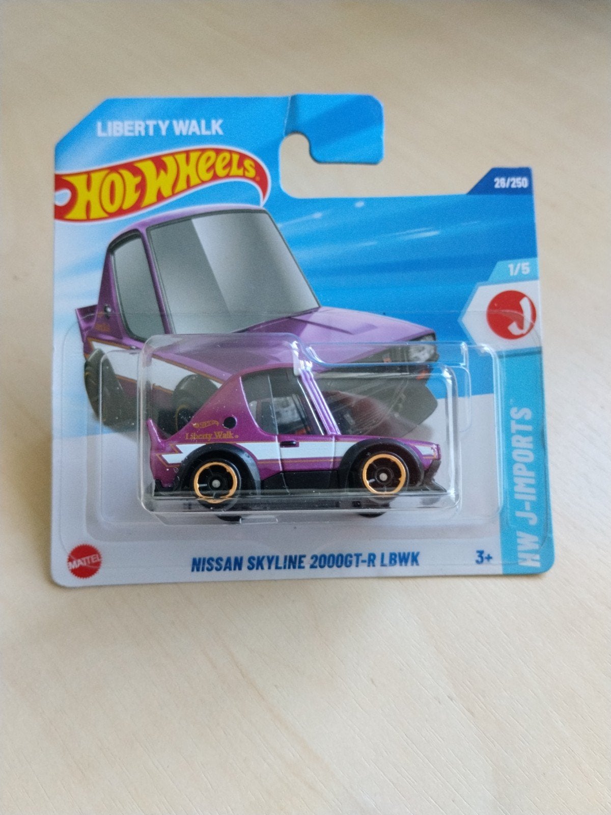 Hotwheels Nissan skyline 2000 GT-R liberty walk hot wheels, Ophalen of Verzenden, Nieuw, Auto