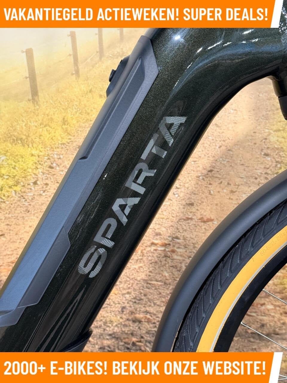 Sparta C-Grid Ultra Elektrische fiets met BOSCH BES 3 motor, 55 tot 59 cm, Nieuw, Sparta