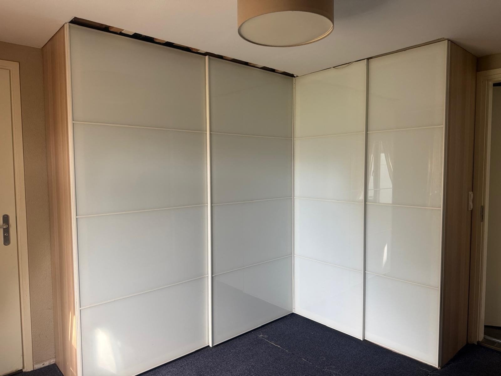 IKEA PAX inbouwkast met schuifdeuren, Ophalen, Gebruikt, 200 cm of meer, Met lade(s)