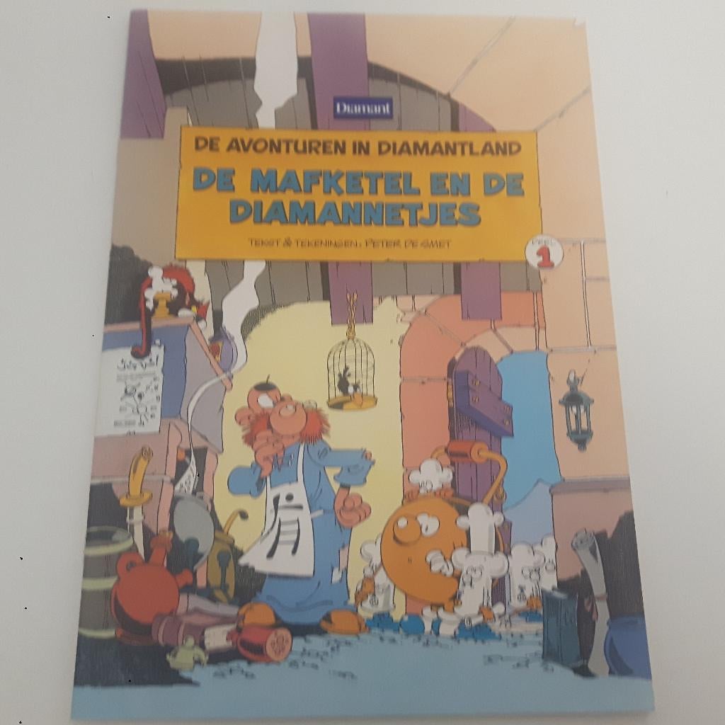 DE DIAMANNETJES door Peter de Smet, Boeken, Gelezen, Ophalen of Verzenden, Peter de Smet, Meerdere stripboeken