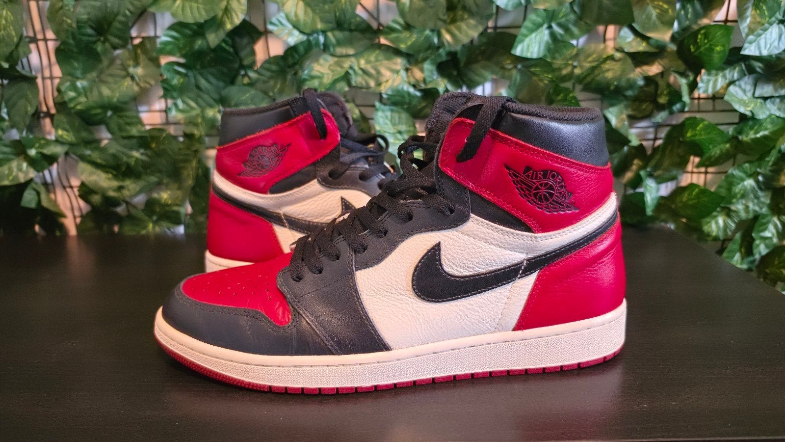Nike Air Jordan 1 High Bred Toe US12,5 EU47 Gedragen, Overige kleuren, Nike, Ophalen of Verzenden, Sneakers of Gympen