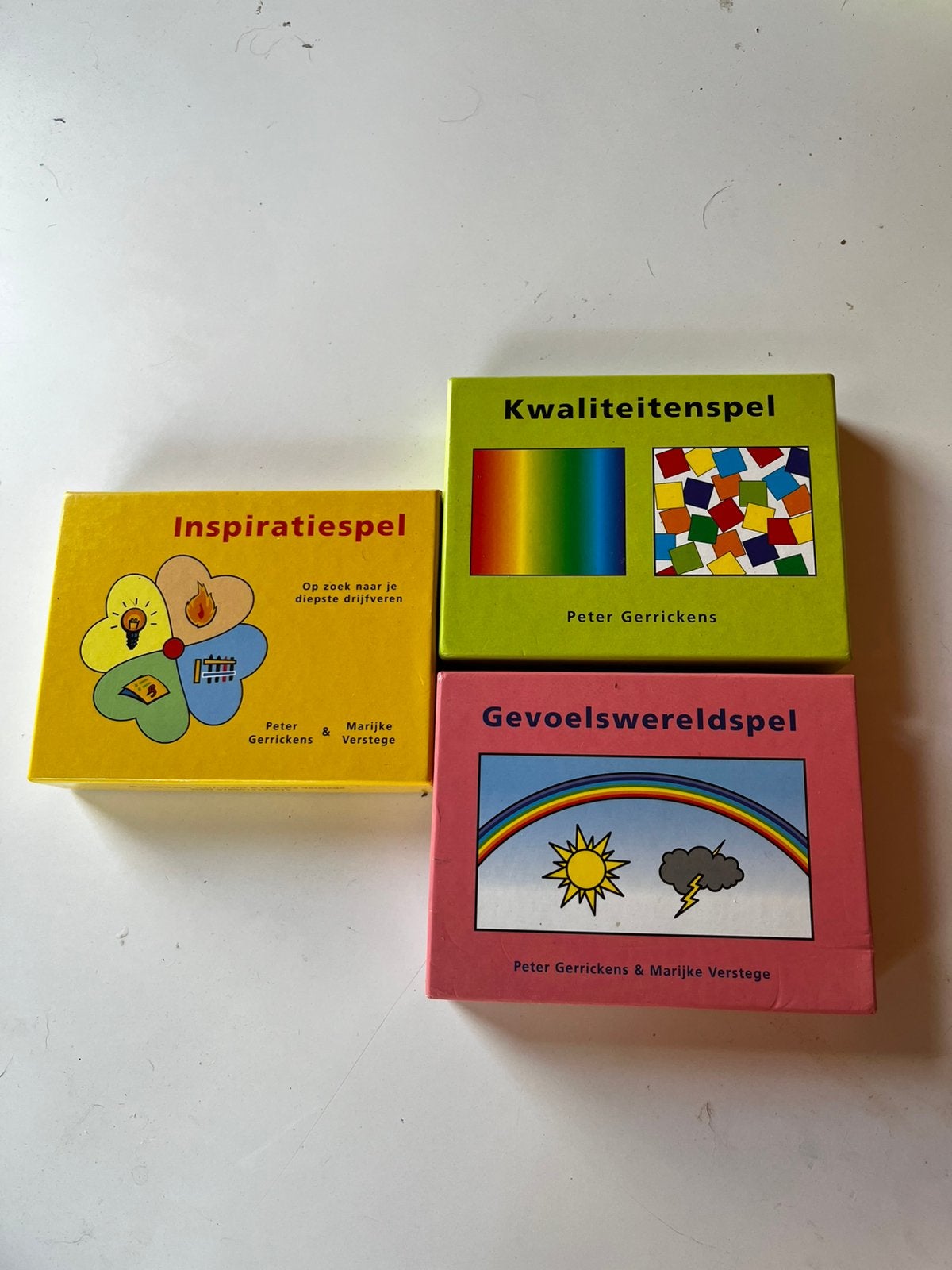 Kwaliteiten-, inspiratie- en gevoelswereldspel, Ophalen of Verzenden, Gebruikt, Speelkaart(en)