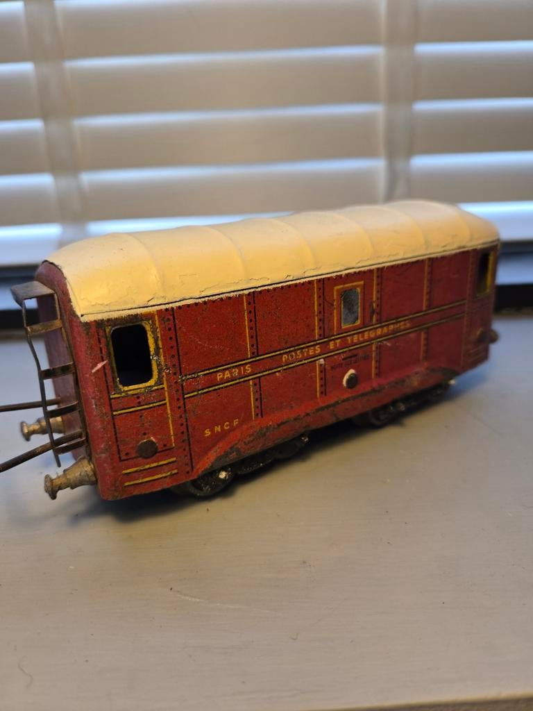 Vintage JEP Wagon SNCF PTT - Parijs Post en Telegraaf, Antiek en Kunst, Verzenden