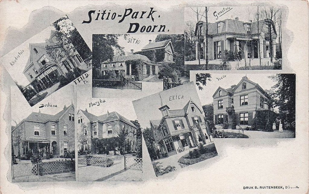 703-438-029 Sitio Park Doorn, Verzamelen, Ophalen of Verzenden, Voor 1920, Utrecht