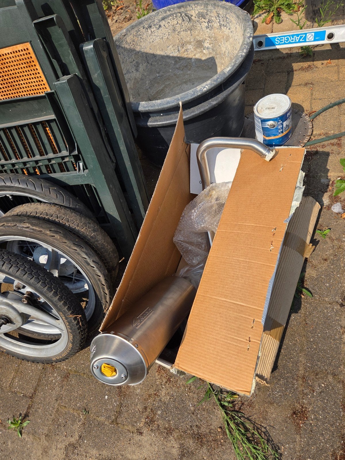 LeoVince Scoot uitlaat in doos, Verzenden, Nieuw