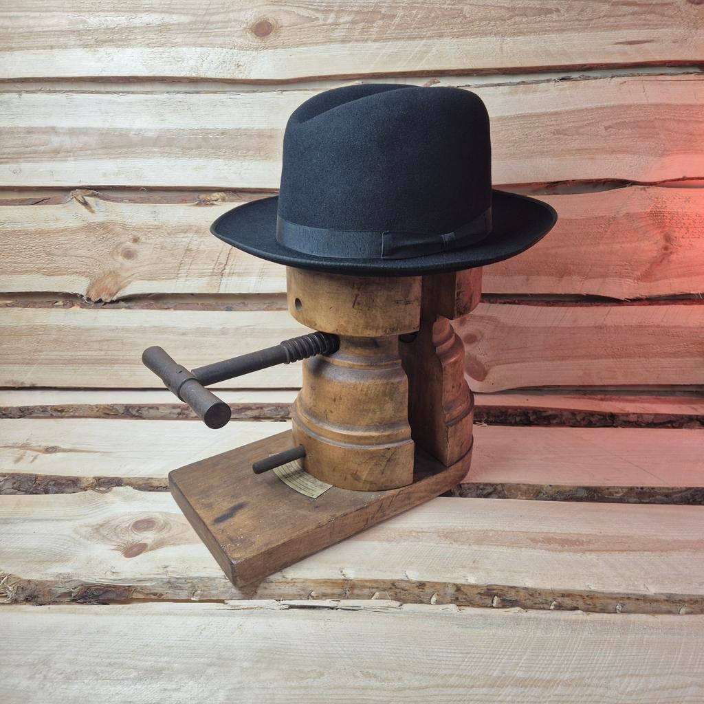 Stetson Homburg Fur Felt – Mafia Style – Peaky Blinders - 58, Kleding | Heren, Stetson, Hoed, Ophalen of Verzenden, Zo goed als nieuw