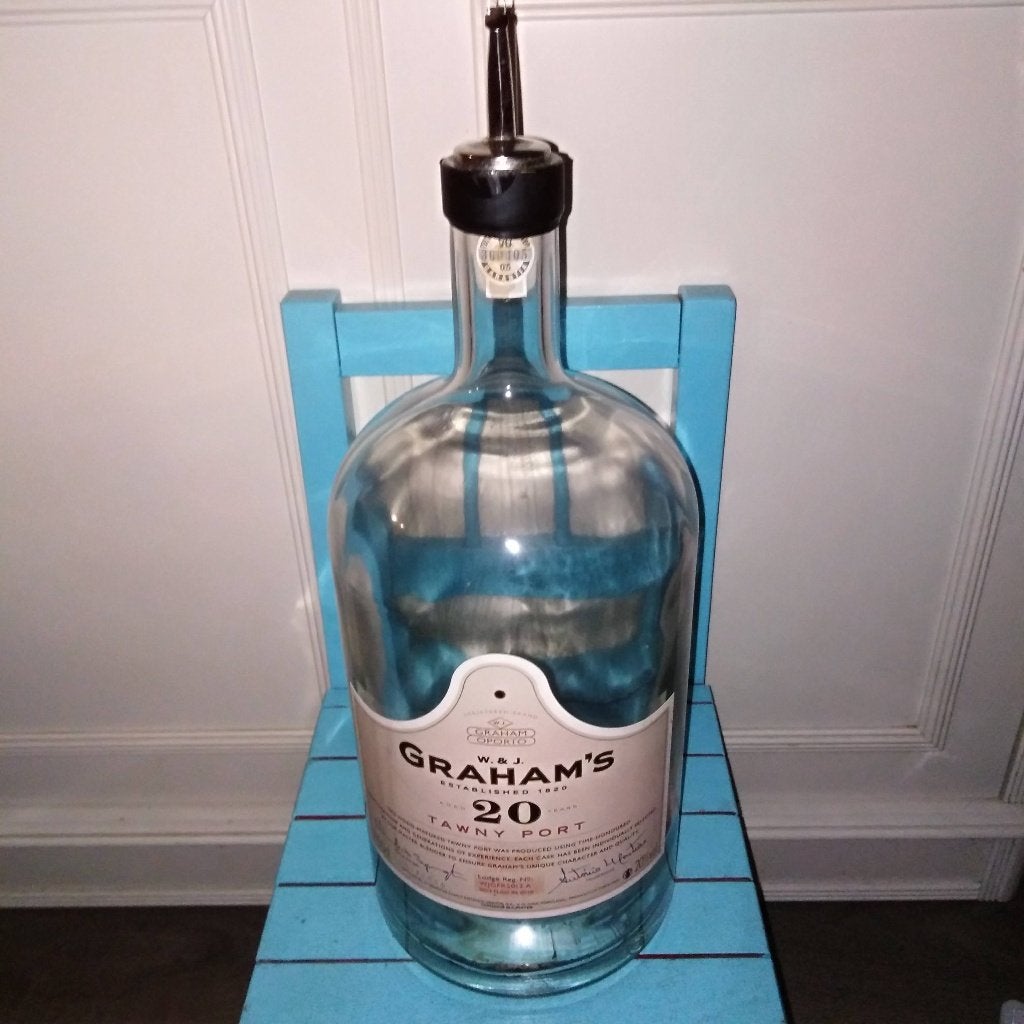 Graham's 20 Years Old Tawny Port 4,5 liter lege fles, Ophalen, Gebruikt, Overige typen