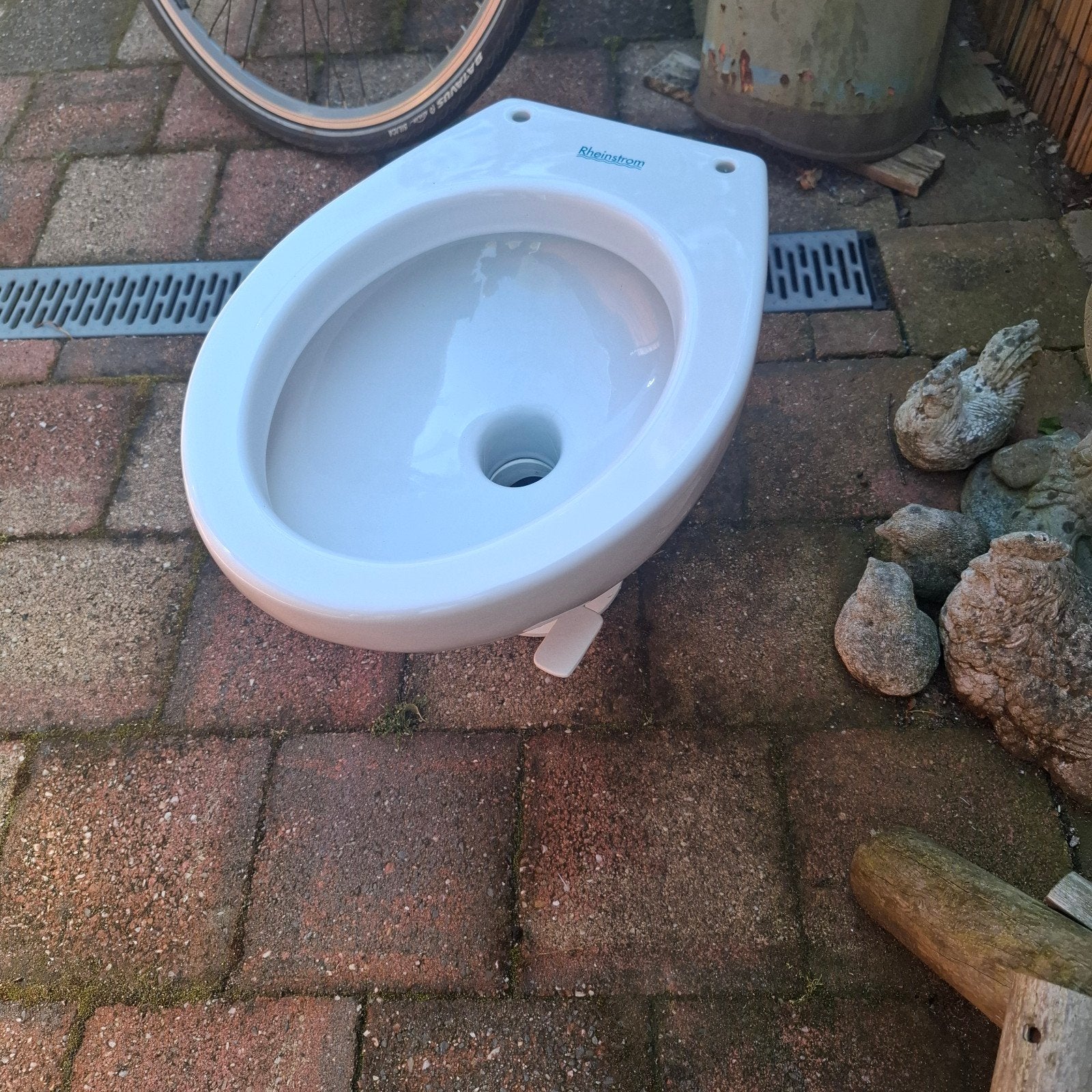 Rheinstrom toiletpot, Ophalen, Zo goed als nieuw