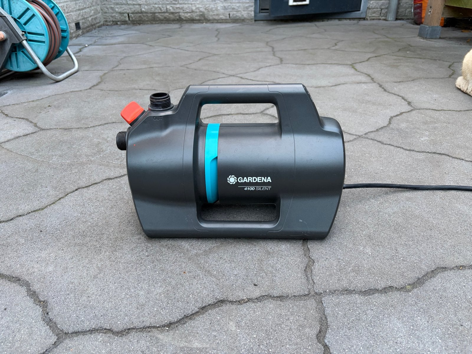 Gardena 4100 Silent Tuinpomp - Zo goed als nieuw, Tuin en Terras, Waterpompen, Ophalen, Zo goed als nieuw, Elektrisch, Besproeiingspomp