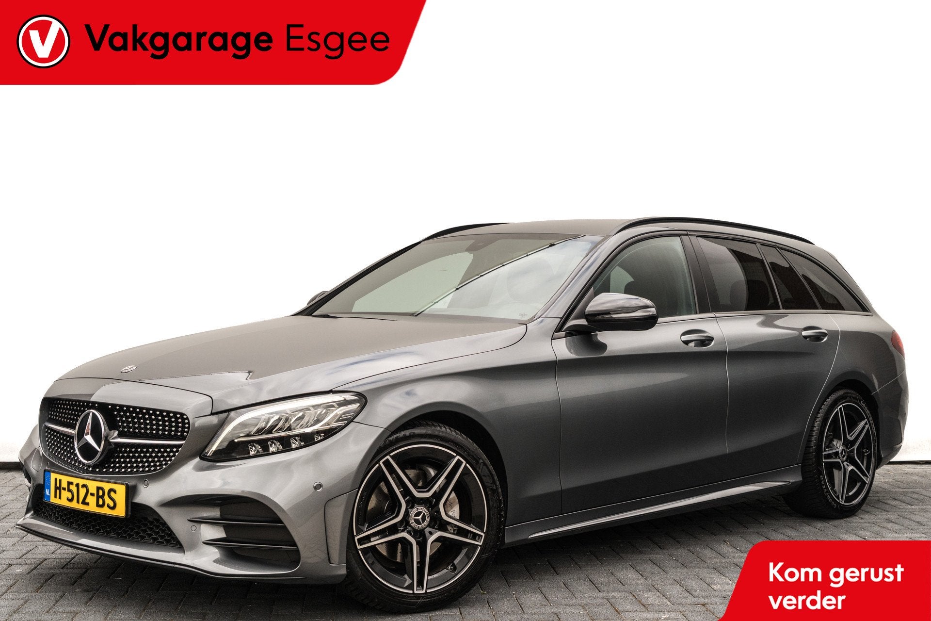 Mercedes-Benz C-Klasse Estate 160 130 PK Business Solution A, Auto's, Mercedes-Benz, Automaat, 4 cilinders, Origineel Nederlands