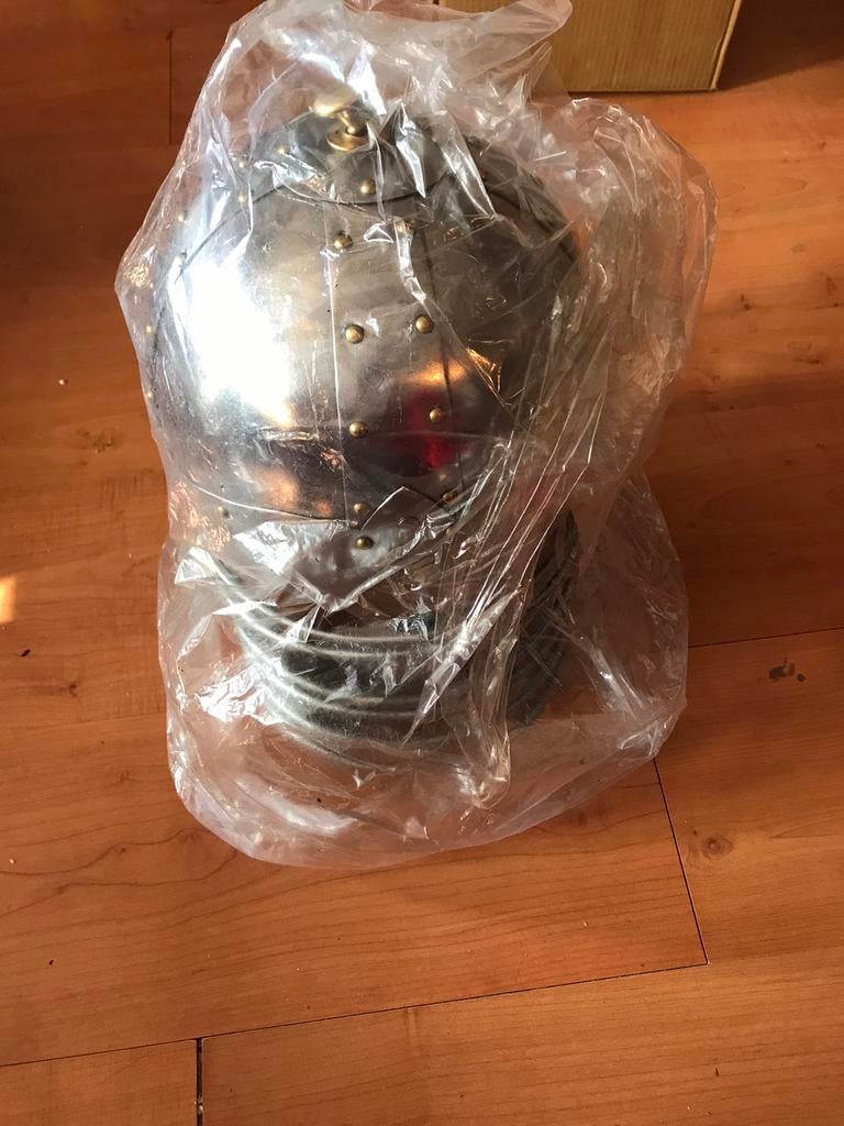 Ridderhelm met tralies, nieuw, Ophalen of Verzenden, Nieuw