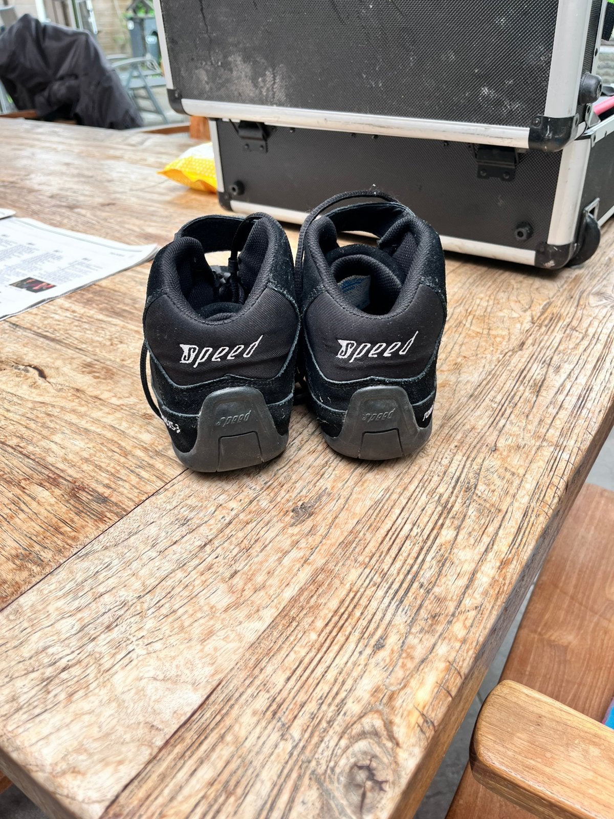 Nauwelijks gebruikte kartschoenen maat 42, Sport en Fitness, Karting, Verzenden, Zo goed als nieuw, Kleding of Schoenen