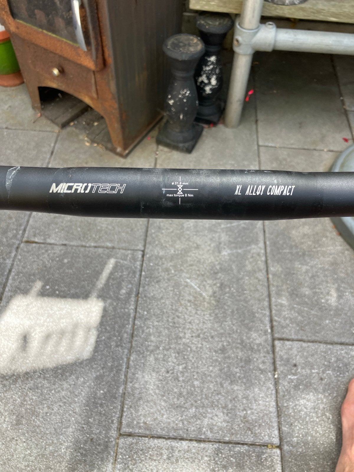 Microtech X-Race Aero Stuur 420mm - Zo goed als nieuw, Stuur, Ophalen of Verzenden, Zo goed als nieuw, Aluminium