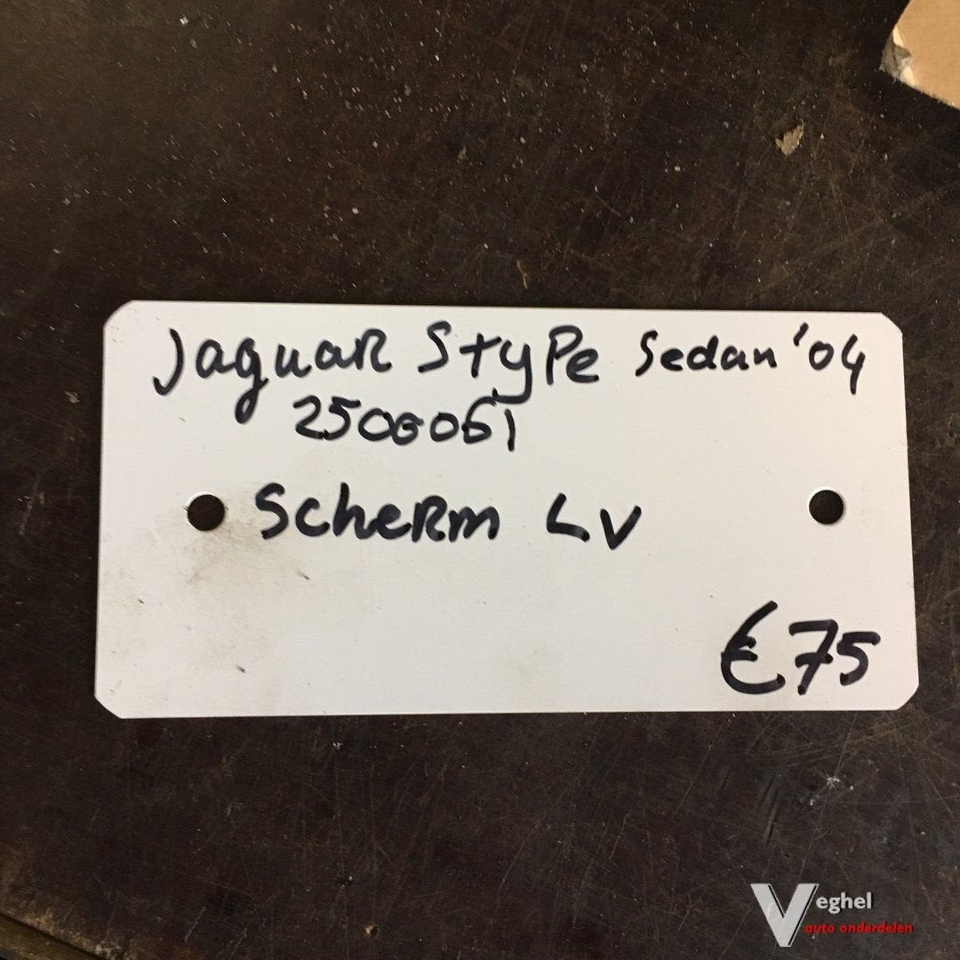 Jaguar S Type 2004 Wagennr 2500061 Voorscherm Links of Recht, Ophalen, Gebruikt, -, -