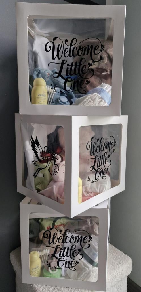 Kraam cadeau - gift boxen (gepersonaliseerd), Kinderen en Baby's, Ophalen of Verzenden, Nieuw