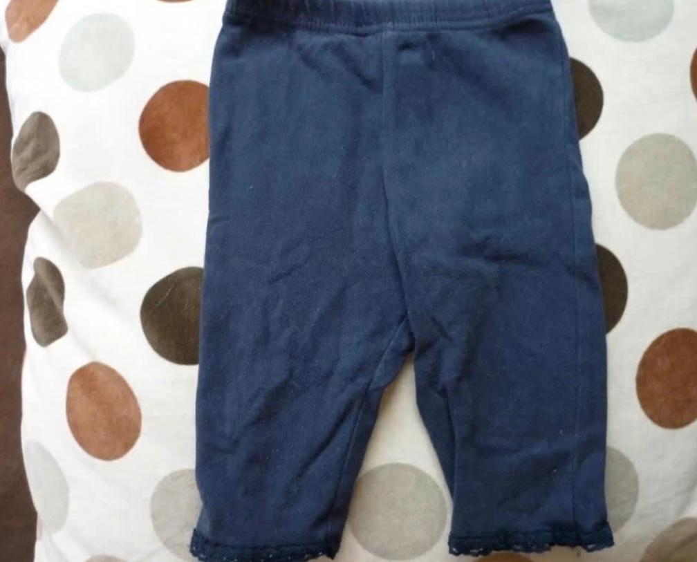 Donkerblauw zomer legging BAKKABOE in maat 68, Kinderen en Baby's, Babykleding | Maat 68, Ophalen, Zo goed als nieuw, Meisje, Nacht- of Onderkleding