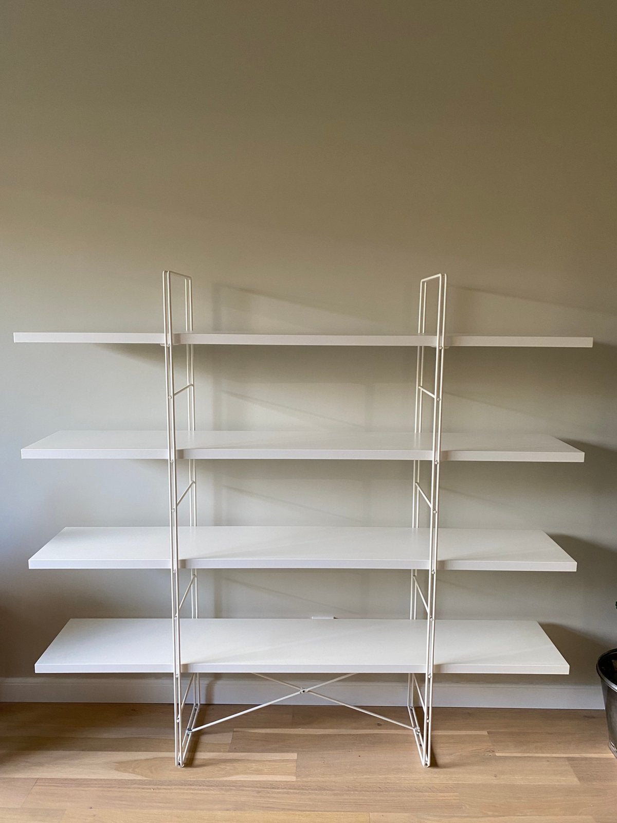 Vintage Ikea Enetri wandrek wit jaren '90 ZGAN, Ophalen, Met plank(en), Gebruikt, 100 tot 150 cm