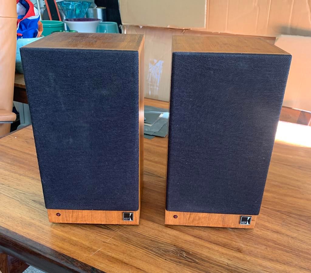 Speakers twee KEF 101 luidsprekers speakers jaren 70., Audio, Tv en Foto, Luidsprekers, Overige merken, Overige typen, Ophalen of Verzenden