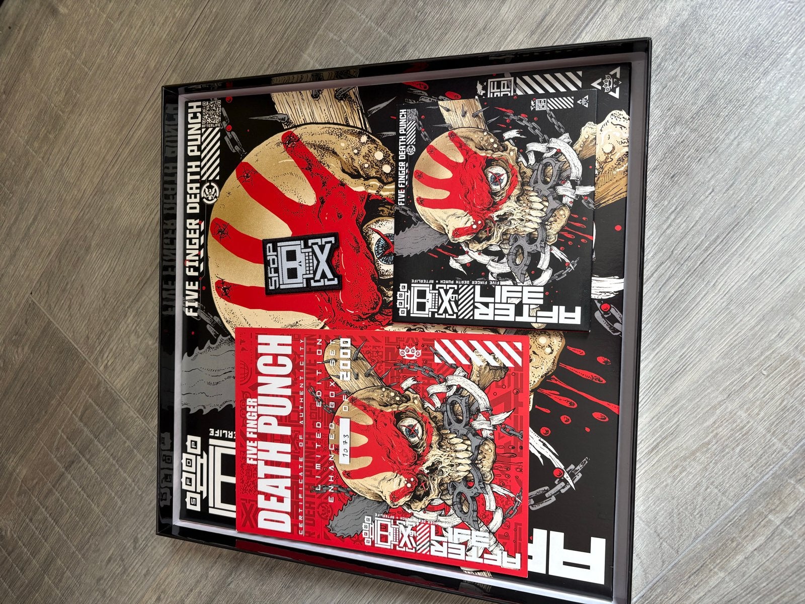 Five Finger Death Punch - Afterlife Box Set (Limited Edition, Boxset, Hard Rock, Ophalen of Verzenden, Zo goed als nieuw