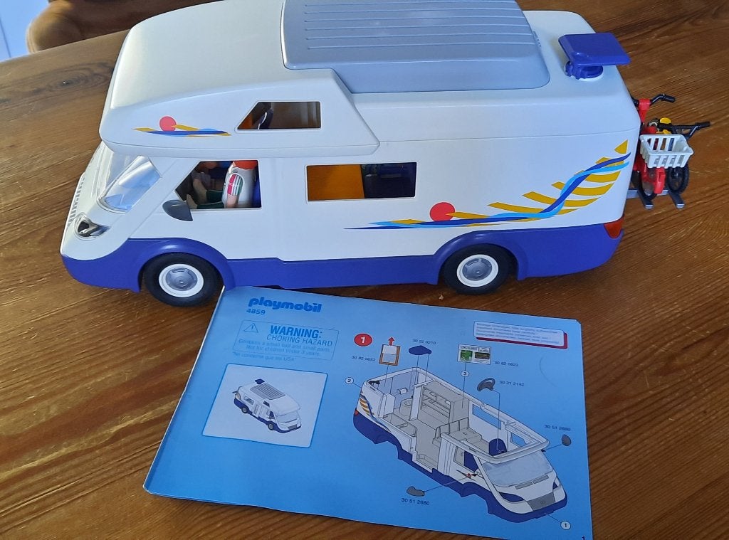 Playmobil 4859 Camper, Ophalen, Gebruikt