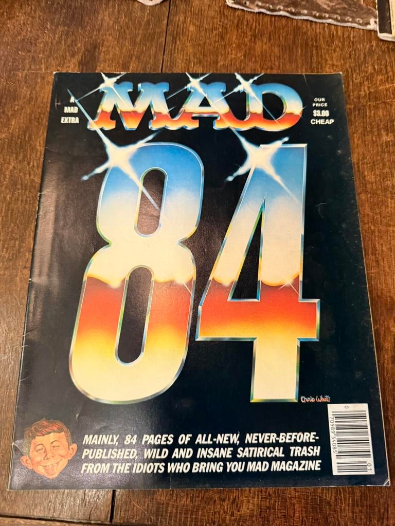 MAD Magazine 1984 No. 84 – Origineel USA – Vintage Comic, Ophalen of Verzenden, Gelezen, Muziek, Film of Tv