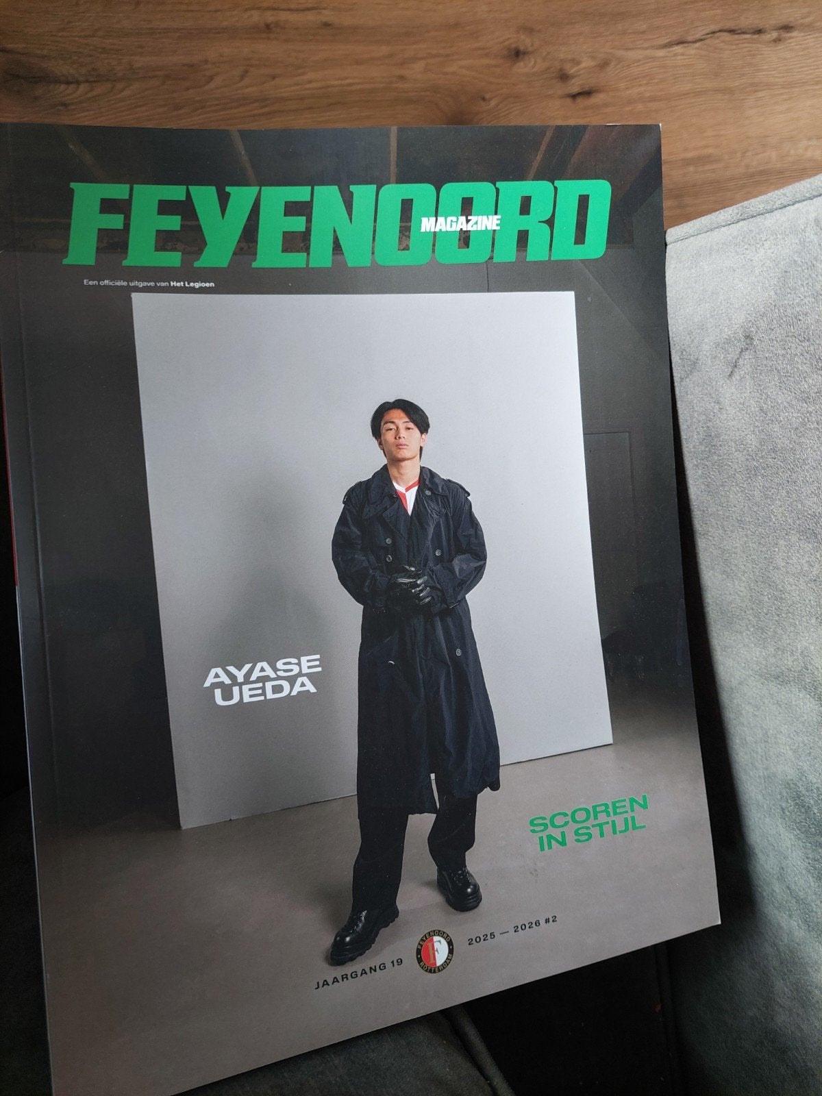 Feyenoord Magazine Jaargang 19 - Ayase Ueda, Ophalen of Verzenden, Zo goed als nieuw, Sport en Vrije tijd
