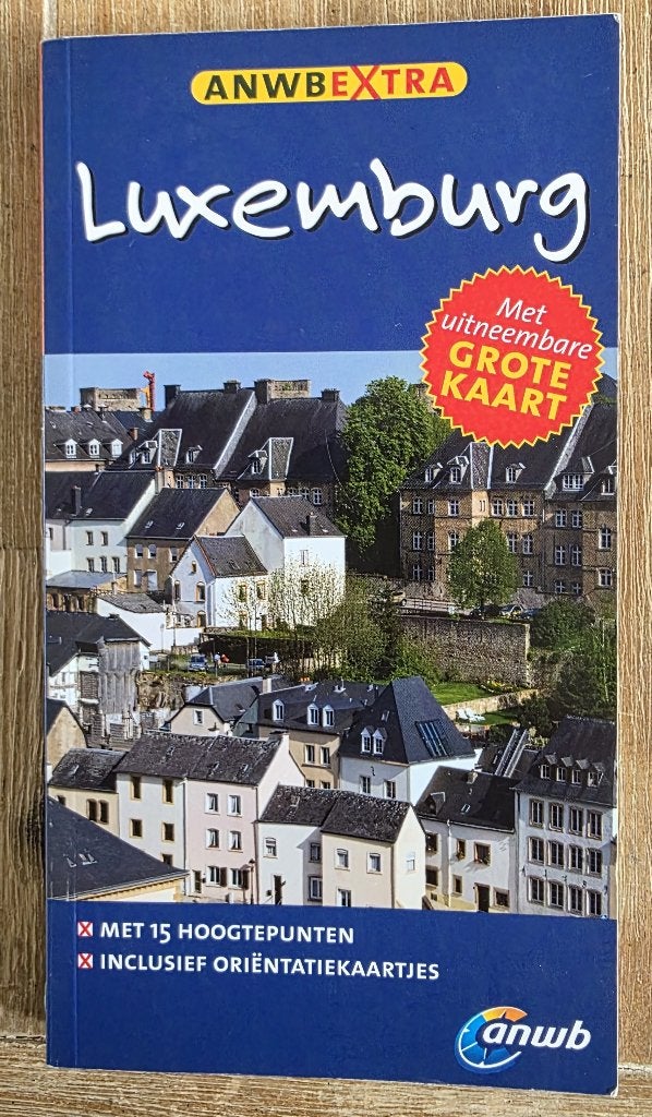 ANWB Extra Luxemburg, Boeken, Reisgidsen, ANWB, Europa, Ophalen of Verzenden, Zo goed als nieuw