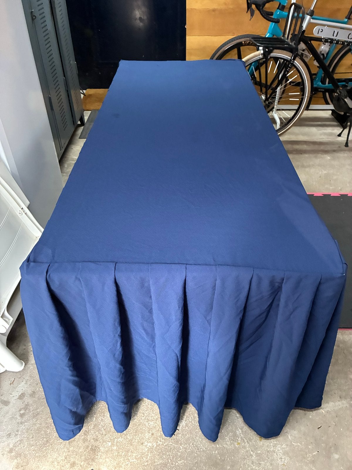 Foto 3 van Inklapbare buffettafel 184x75 cm met hoes