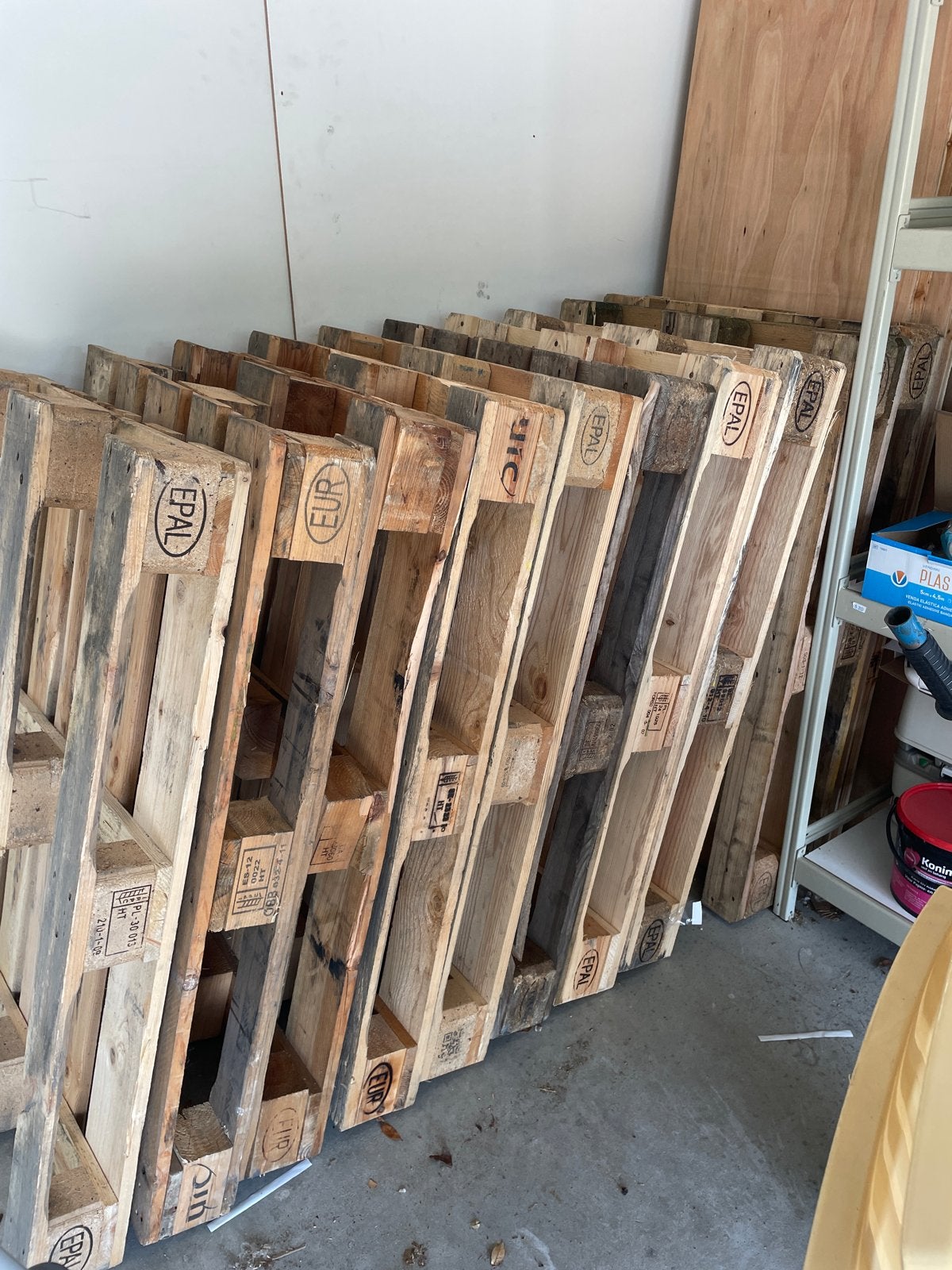 gebruikte Euro pallets, Ophalen, Gebruikt, 100 cm of meer, 60 cm of meer