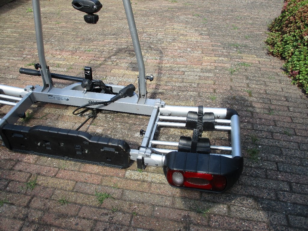 Thule EuroClassic Pro 903 fietsendrager  2 fietsen + E-Bike, Ophalen, Elektrische fiets, Zo goed als nieuw, 2 fietsen