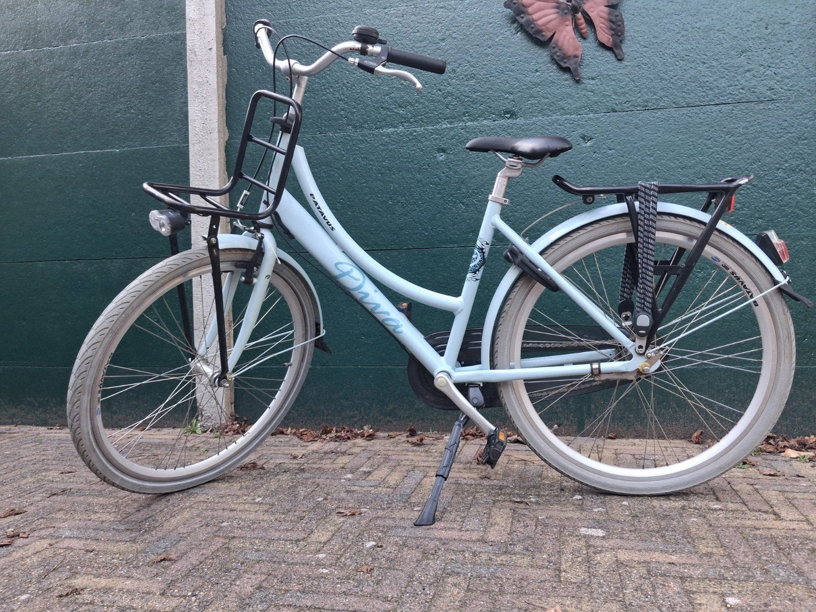 Batavus Diva Damesfiets 26 inch, met 3 versnellingen, Ophalen, Gebruikt, Versnellingen, Batavus