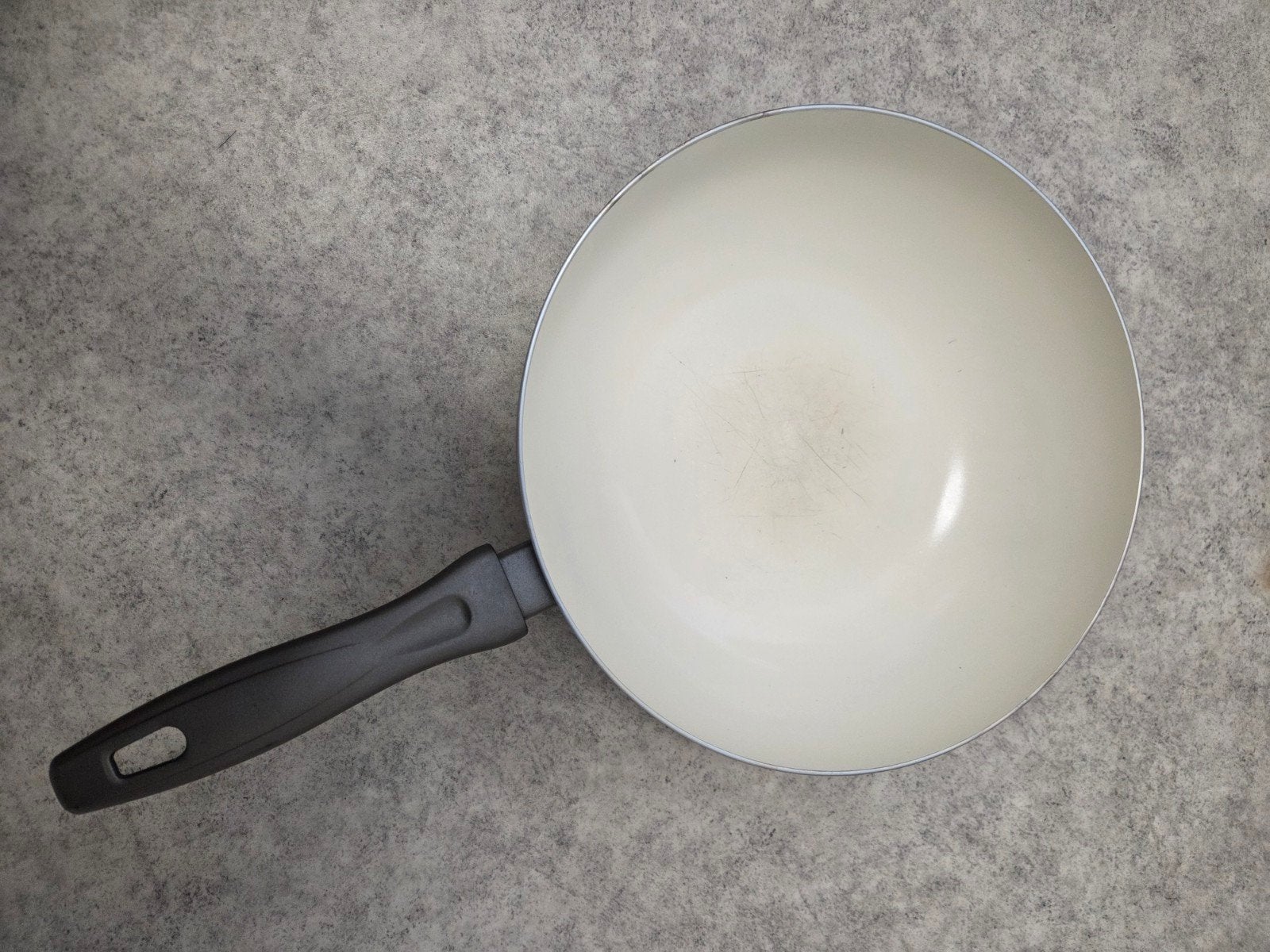 Alpina Koekenpan - 28 cm - Geschikt voor Inductie, Gebruikt, Ophalen of Verzenden, Antiaanbaklaag, Overige materialen