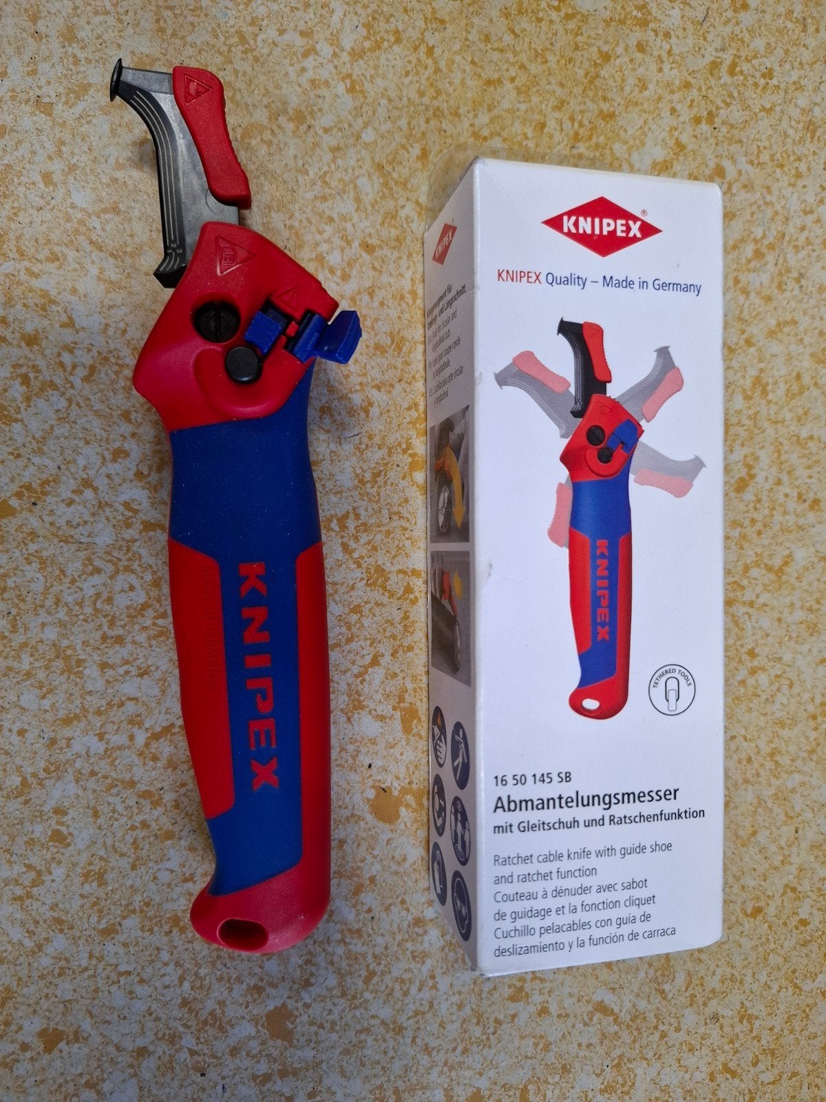 Knipex kabelschaar kabelstripper, Ophalen of Verzenden, Nieuw, Snijgereedschap, Knipex