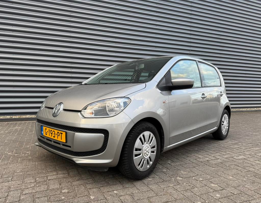 Volkswagen up! 1.0 44KW 5 deurs 2013 Grijs, Auto's, Volkswagen, Voorwielaandrijving, Stof, 840 kg, 4 stoelen