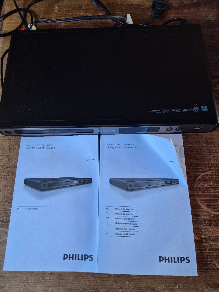 Philips DVP3360 DVD-speler met HDMI-uitgang, Ophalen of Verzenden, Gebruikt, Dvd-speler, Philips
