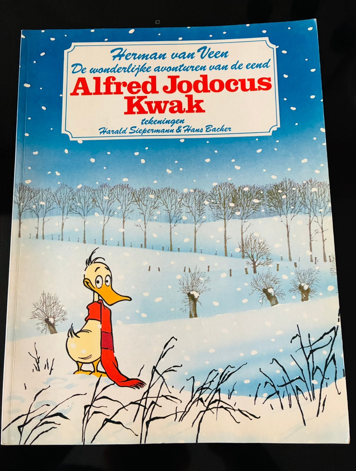 Alfred Jodocus Kwak stripboek – Herman van Veen, Boeken, Eén stripboek, Ophalen of Verzenden, Zo goed als nieuw