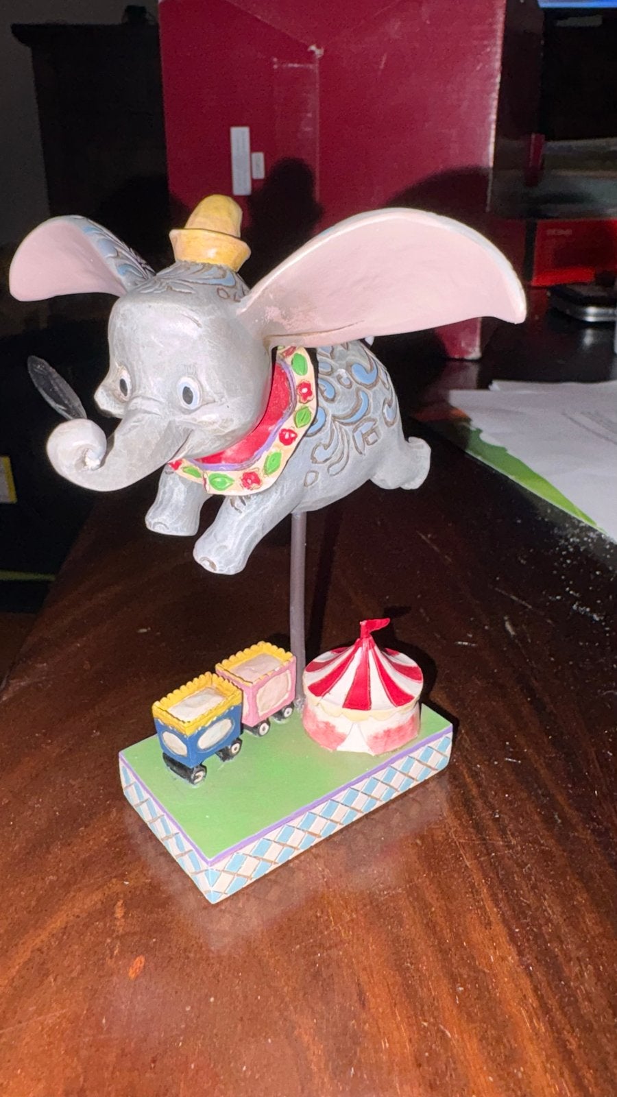 Disney Traditions Dumbo "Faith In Flight" Beeldje, Verzamelen, Ophalen, Bambi of Dumbo, Nieuw, Beeldje of Figuurtje