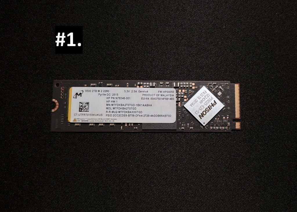 SSD M.2 NVMe 1/2TB (Zie Beschrijving), Ophalen, Intern, SSD, Nieuw